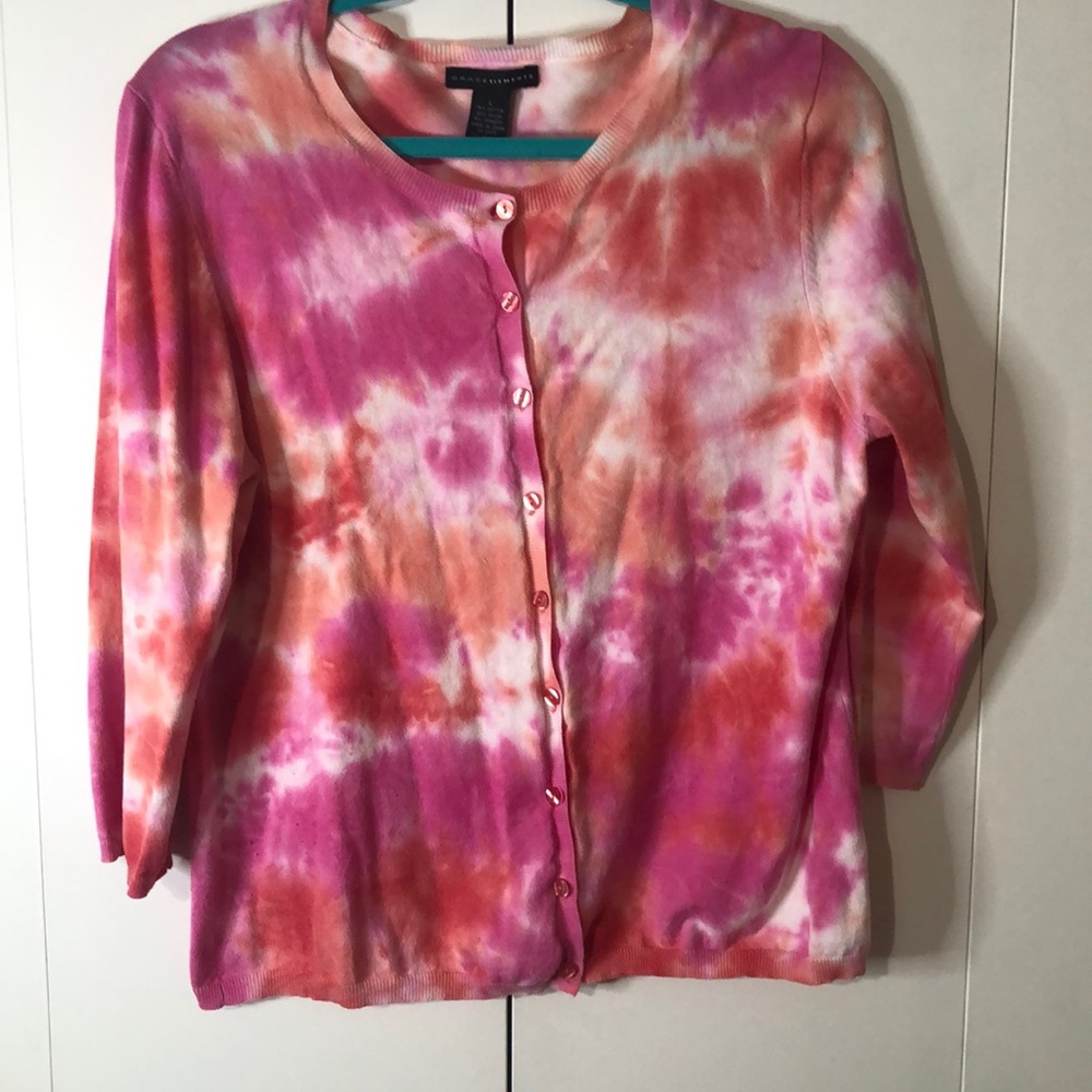 Tie Dye Lightweight Sweater
